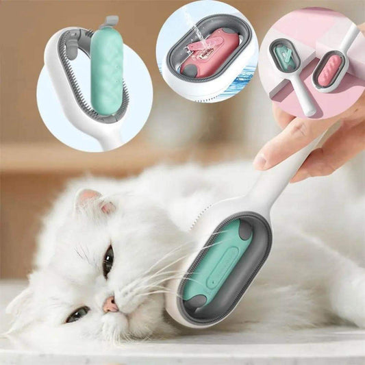 Cat Hair Brush With Water, Sticky Brush For Cats
