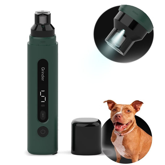 Dog Nail Grinder Electric Pet Nail Trimmers Rechargeable