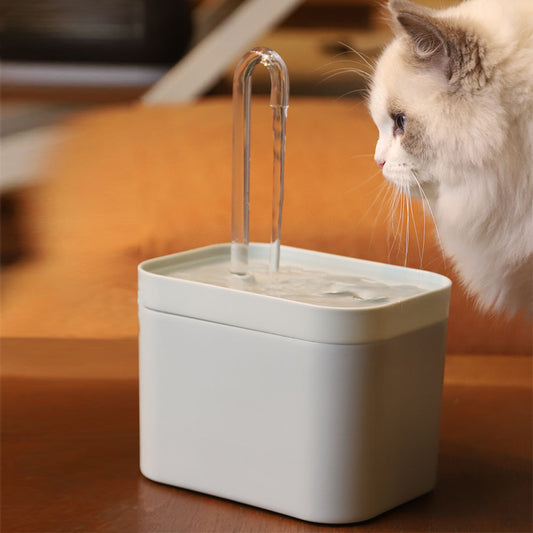 Automatic Cat Water Fountain Auto Filter USB Electricr Dispenser